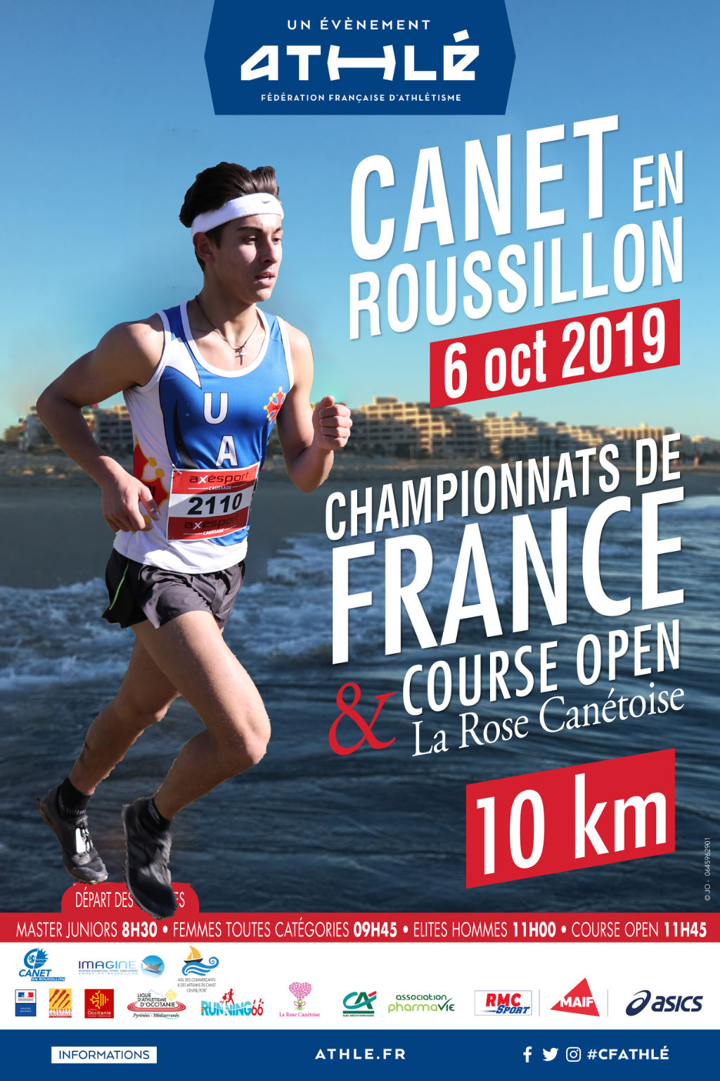 affiche championnats 2019 canet